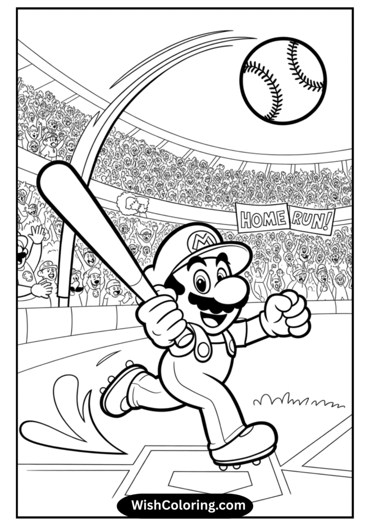 Mario Baseball Home Run