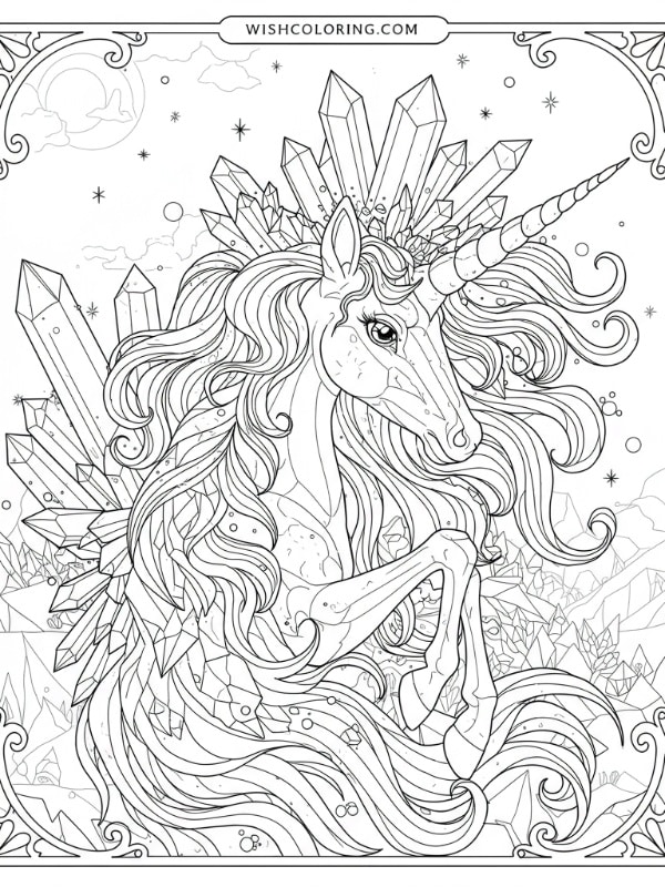 Crystal Horn Unicorn