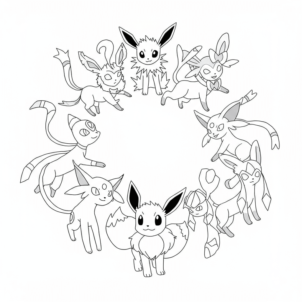 Eevee and Evolutions