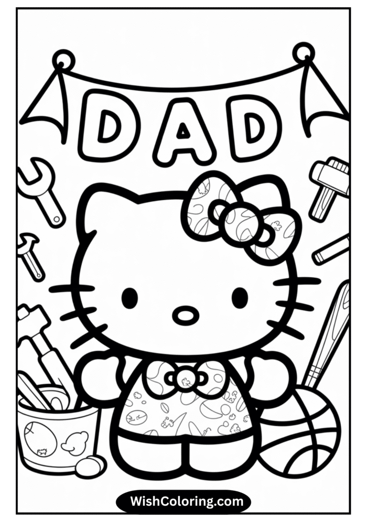 Hello Kitty Father's Day