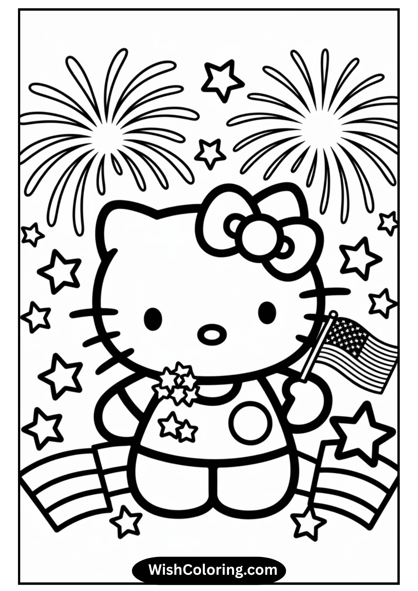 Hello Kitty Fourth of July