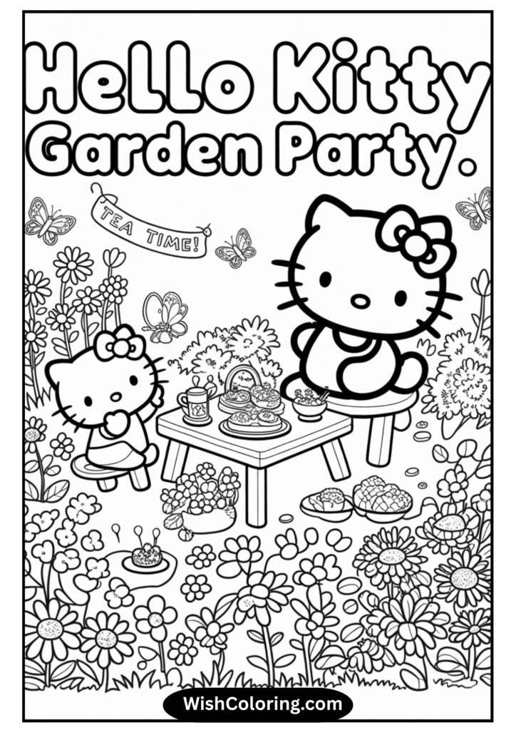 Hello Kitty Garden Party