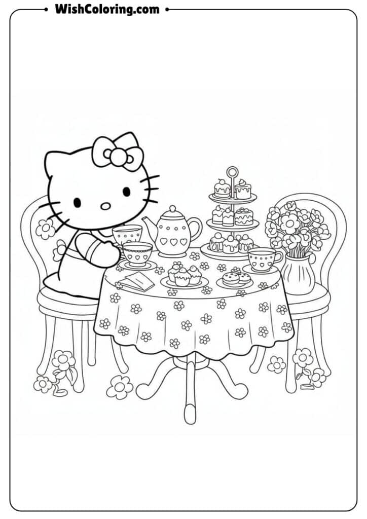 Hello Kitty Tea Party