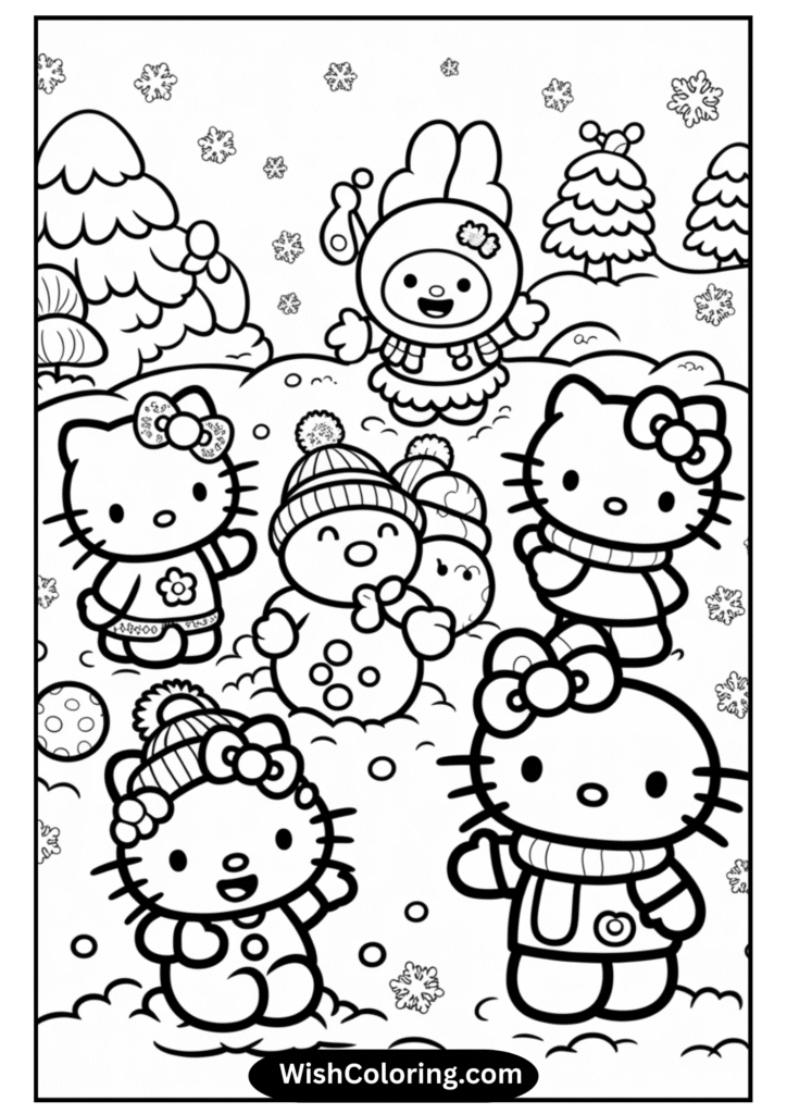 Hello Kitty Winter Fun