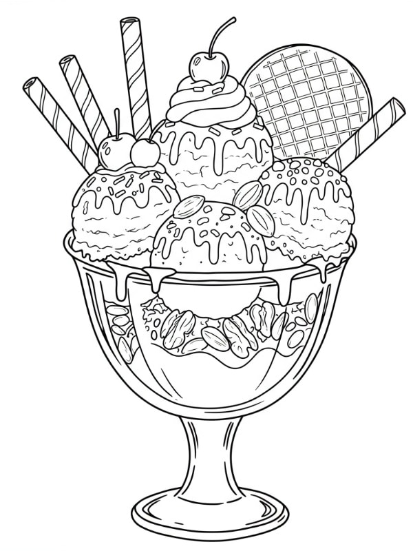 Ice Cream Sundae Bar
