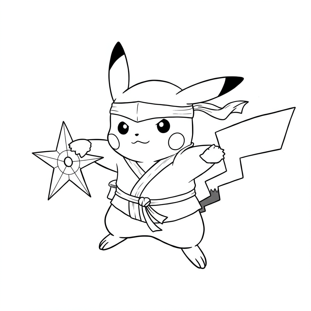 Ninja Pikachu