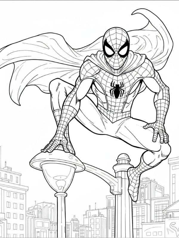 Perching on a Lamppost