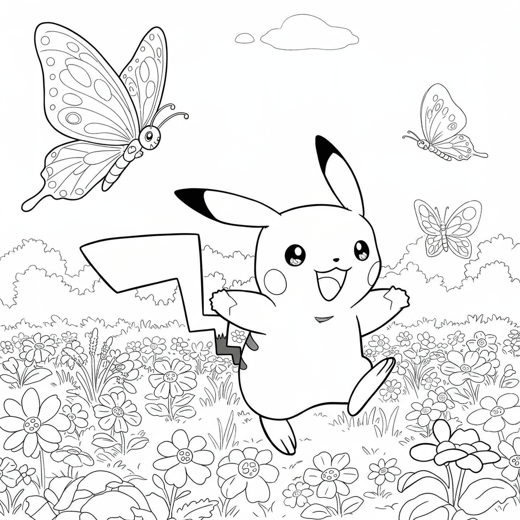 Pikachu Playing