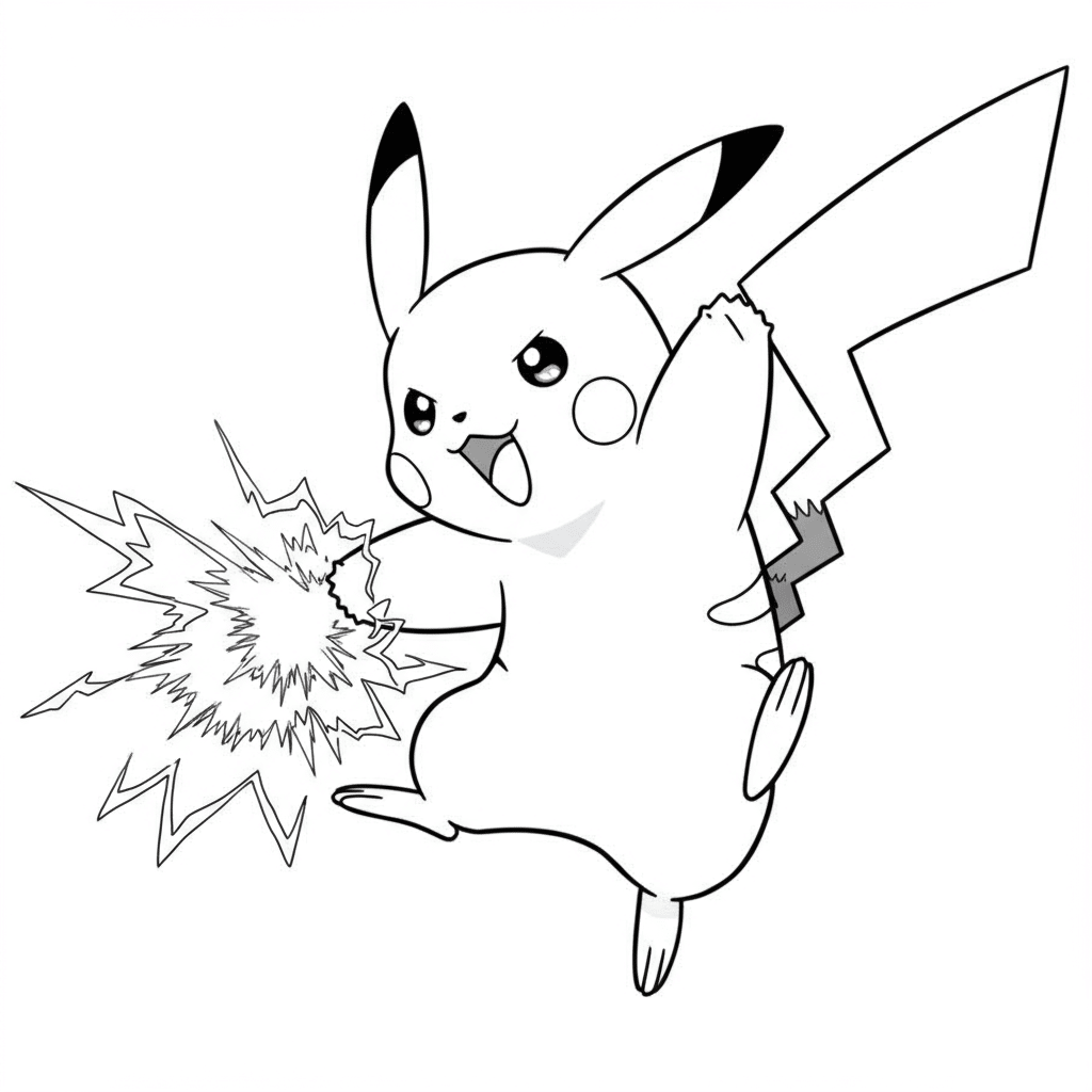 Pikachu Thunderbolt