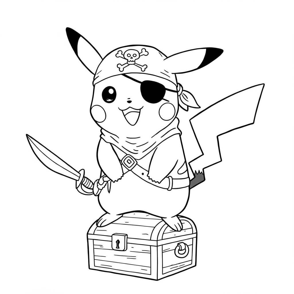 Pirate Pikachu