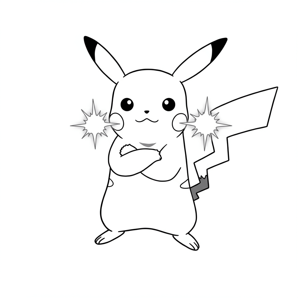 Pikachu Power Pos