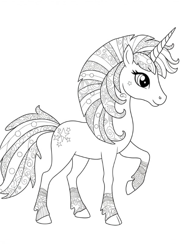 Rainbow Mane Unicorn