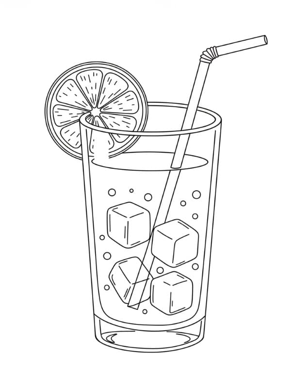 Simple Lemonade Glass