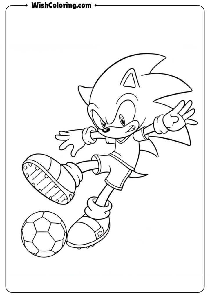 Soccer Player Sonic
