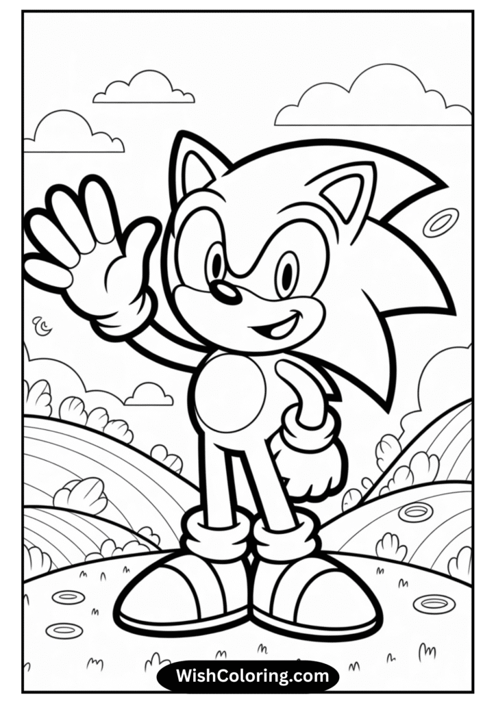 Sonic Looking Over Shoulder2