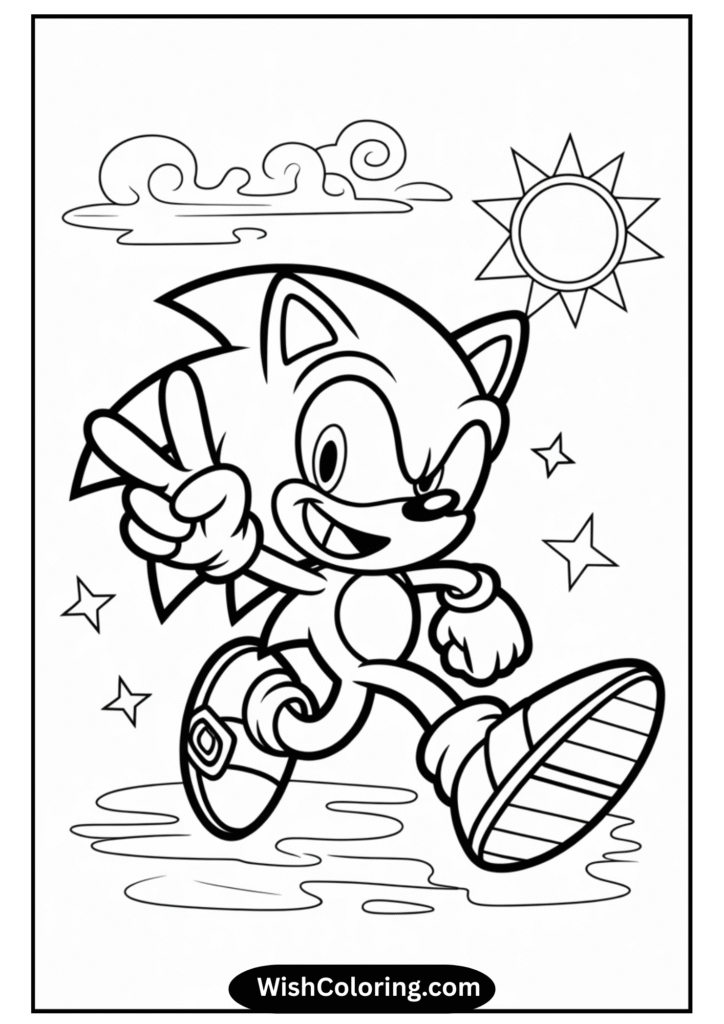 Sonic Peace Sign