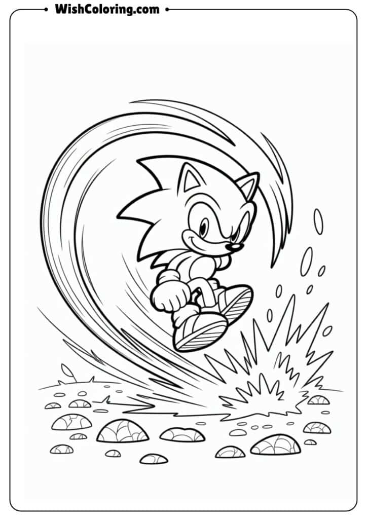 Sonic Spin Dash