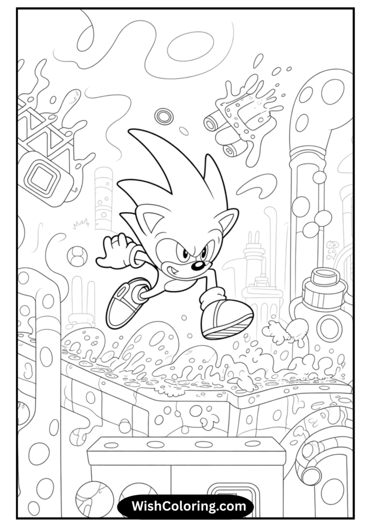 Sonic in Chemical Plant Zone