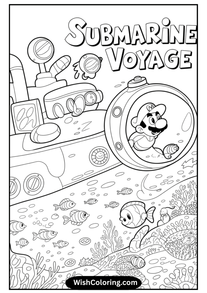 Mario Submarine Voyage