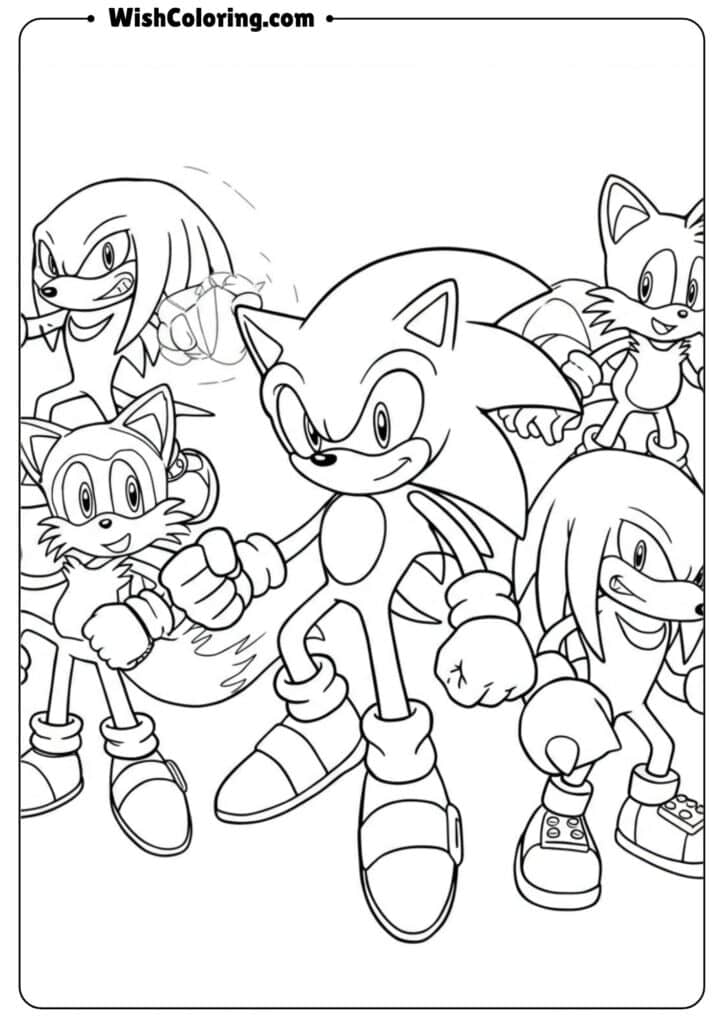 Team Sonic Group Shot