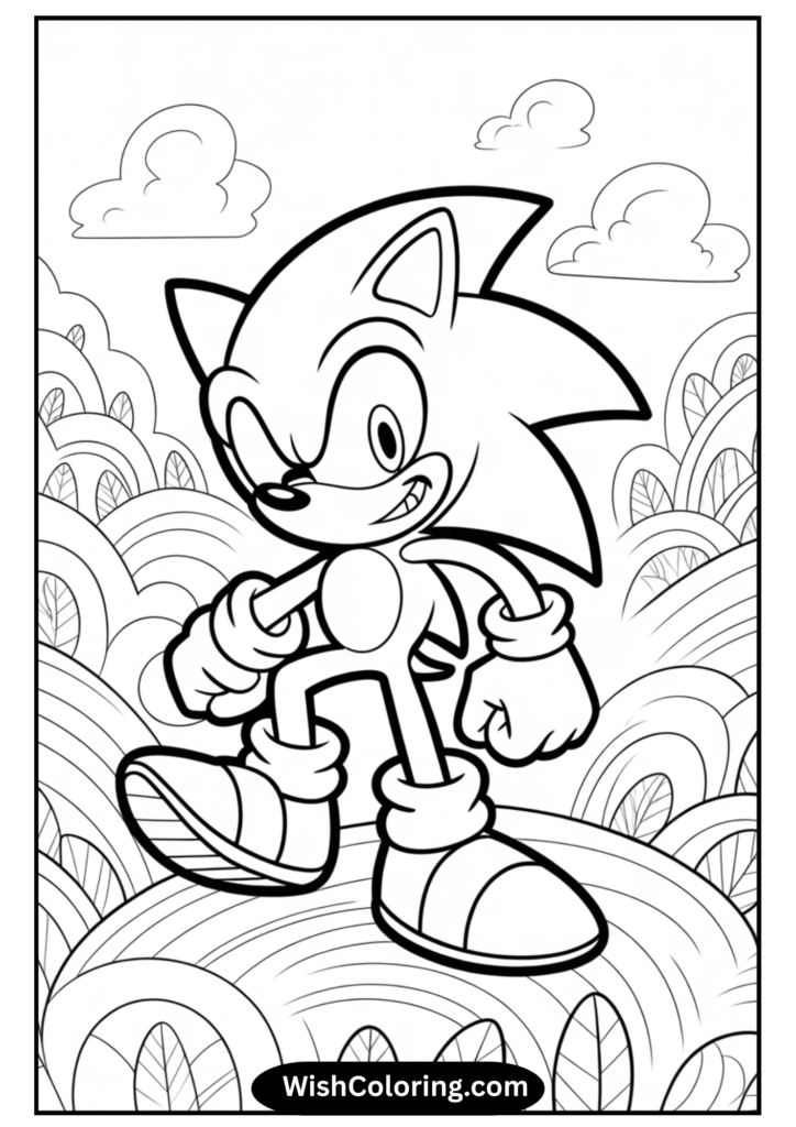 Sonic’s Web-Slinging Sequence